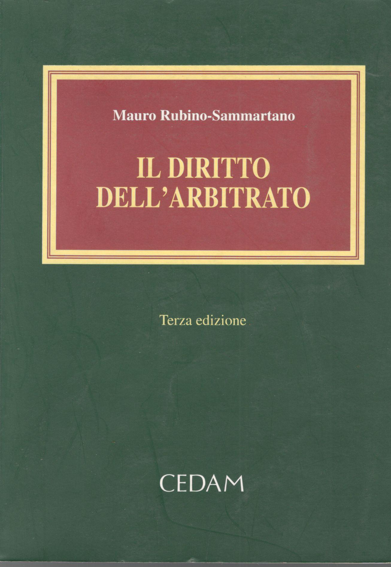Il diritto dell'arbitrato