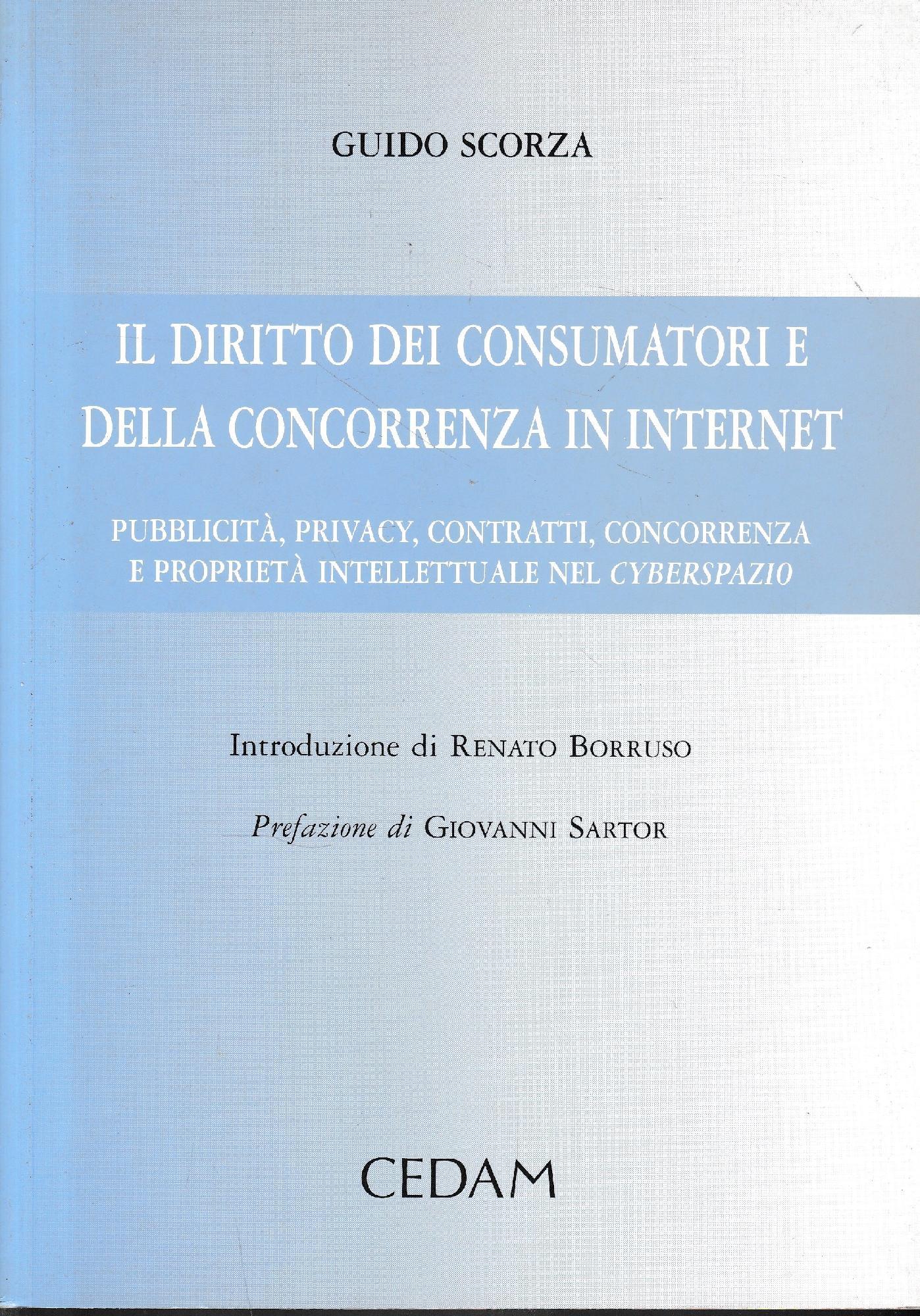 Il diritto dei consumatori e della concorrenza in Internet. Pubblicità, privacy, contratti, concorrenza e proprietà intelletuale nel cyberspazio