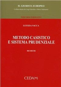 Metodo casistico e sistema prudenziale - Letizia Vacca - copertina