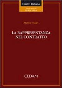 La rappresentanza del contratto - Matteo Magri - copertina