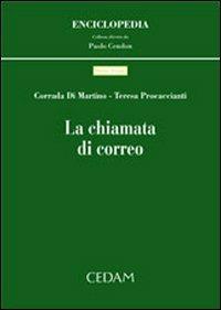La chiamata di correo - Corrada Di Martino,Teresa Procaccianti - copertina