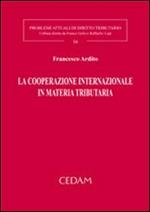 La cooperazione internazionale in materia tributaria