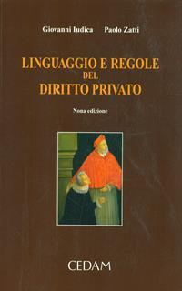 Linguaggio e regole del diritto privato