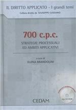 700 c.p.c. Strategie processuali ed ambiti applicativi. Con CD-ROM