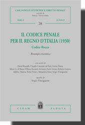 Libro Il codice penale per il Regno d'Italia (1930). Codice Rocco