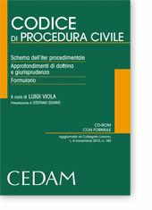 Libro Codice di procedura civile. Scheda dell'iter procedimentale. Approdondimenti di dottrina e giurisprudenza. Formulario. Con CD-ROM 