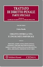 I delitti contro la vita e l'incolumità individuale