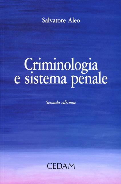 Criminologia e sistema penale - Salvatore Aleo - copertina