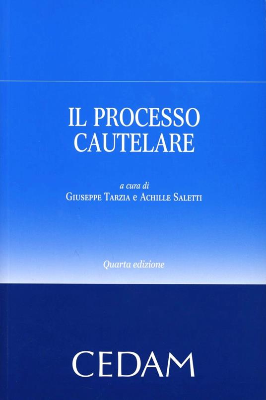 Il processo cautelare - copertina