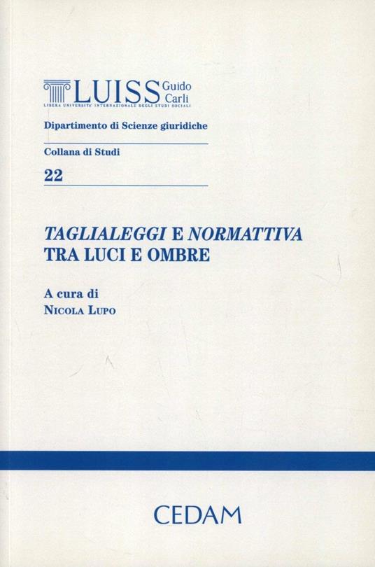 Taglialeggi e normativa tra luci e ombre - copertina