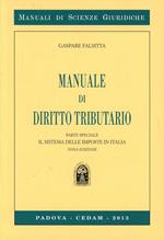 Manuale di diritto tributario