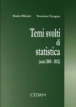 Temi svolti di statistica (anni 2005-2012)