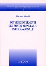 Poteri e interventi del fondo monetario internazionale