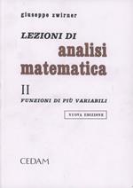Lezioni di analisi matematica. Vol. 2: Funzioni di più variabili