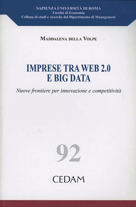 Imprese tra Web 2.0 e big data - Maddalena Della Volpe - copertina