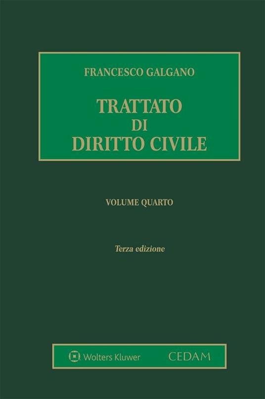 Trattato di diritto civile. Vol. 4 - Francesco Galgano - ebook