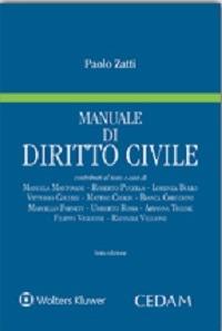 Manuale di diritto civile - Paolo Zatti - copertina