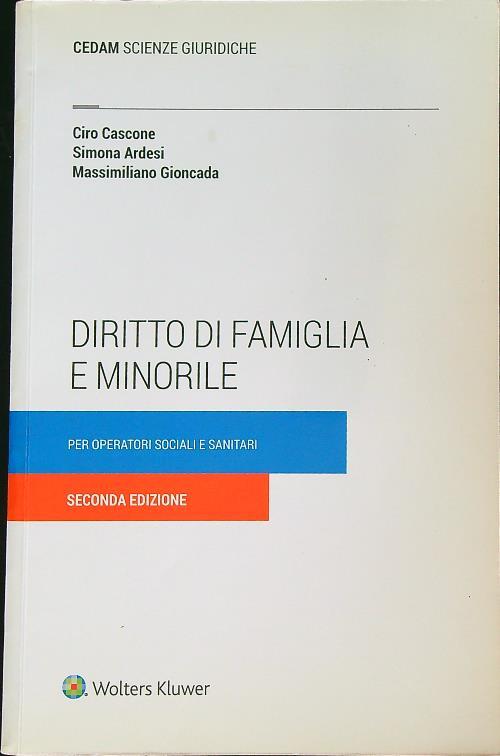 Diritto di famiglia e minorile per operatori sociali e sanitari