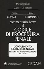 Commentario breve al Codice di procedura penale. Complemento giurisprudenziale. Edizione per prove concorsuali ed esami