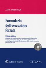 Formulario dell'esecuzione forzata. Con CD-ROM
