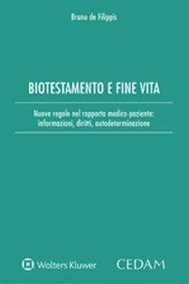 Biotestamento e fine vita - Bruno De Filippis - copertina