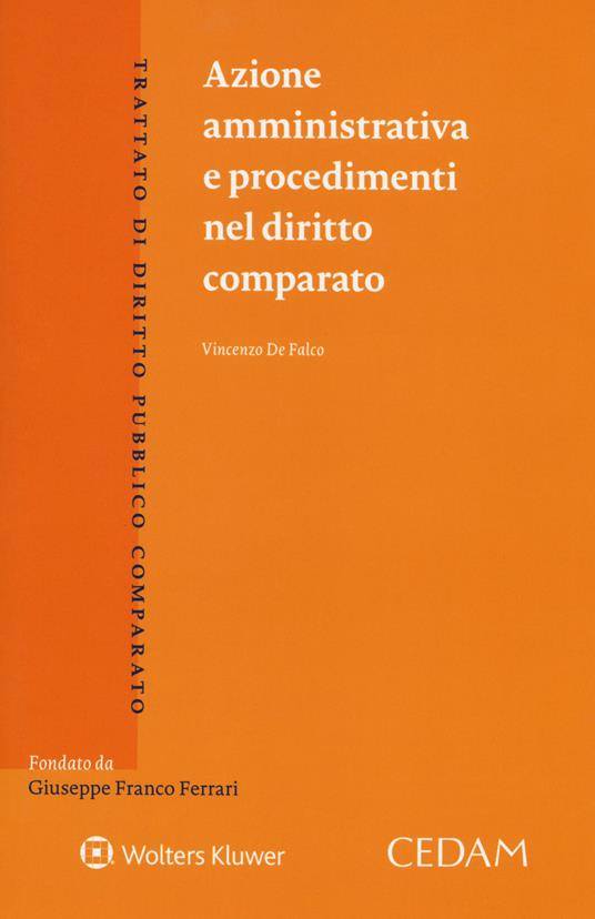 Azione amministrativa e procedimenti nel diritto comparato - Vincenzo De Falco - copertina