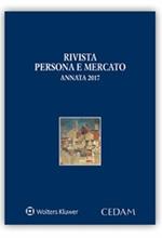Persona e mercato. Annata 2017