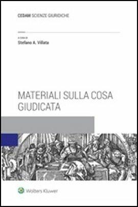 Materiali sulla cosa giudicata - Stefano A. Villata - copertina