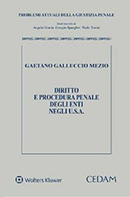 Diritto e procedura penale degli enti negli USA - Gaetano Galluccio Mezio - copertina