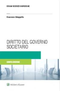 Diritto del governo societario. La corporate governance delle società quotate - Francesco Chiappetta - copertina