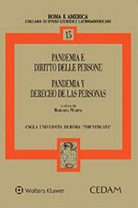 Pandemia e diritto delle persone-Pandemia y derecho de las personas. Ediz. bilingue - copertina