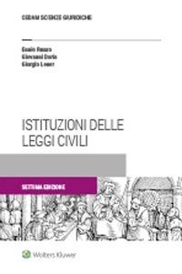 Istituzioni delle leggi civili - Ennio Russo,Giovanni Doria,Giorgio Lener - copertina
