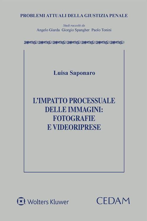 L' impatto processuale delle immagini: fotografie e videoriprese - Luisa Saponaro - ebook