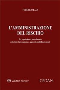 Amministrazione del rischio - Federico Laus - copertina