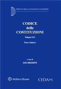 Codice delle Costituzioni. Vol. 6: Paesi islamici - copertina