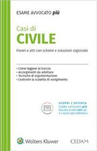Casi di civile. Per l'esame di avvocato - copertina