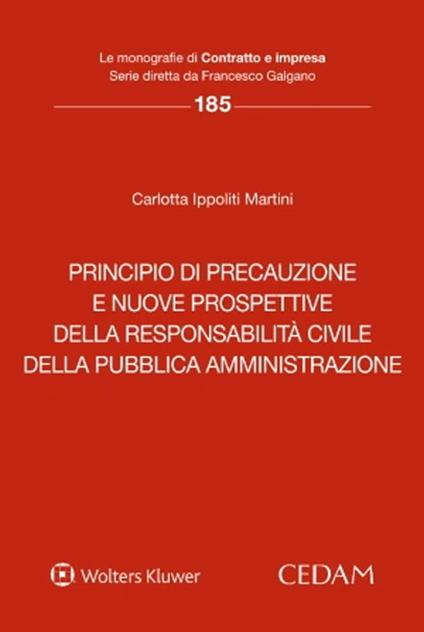 Principio di precauzione e nuove prospettive della responsabilità civile della pubblica amministrazione - Carlotta Ippoliti Martini - copertina