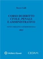 Corso di diritto civile, penale e amministrativo
