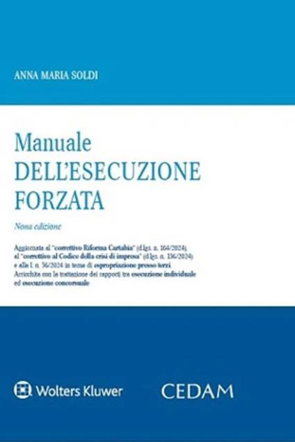 Manuale dell'esecuzione forzata - Anna Maria Soldi - ebook