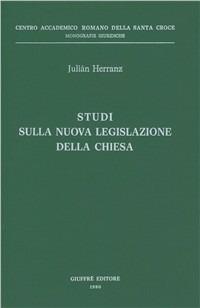 Studi sulla nuova legislazione della Chiesa - Julian Herranz - copertina