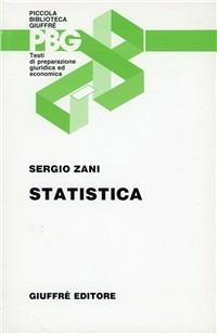 Statistica - Sergio Zani - copertina