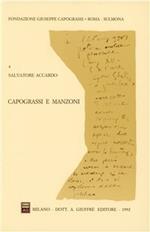 Capograssi e Manzoni