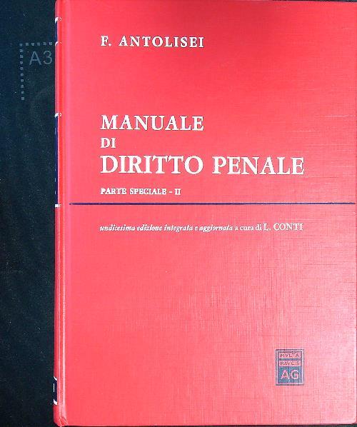 Manuale di diritto penale. Parte speciale. Vol. 2
