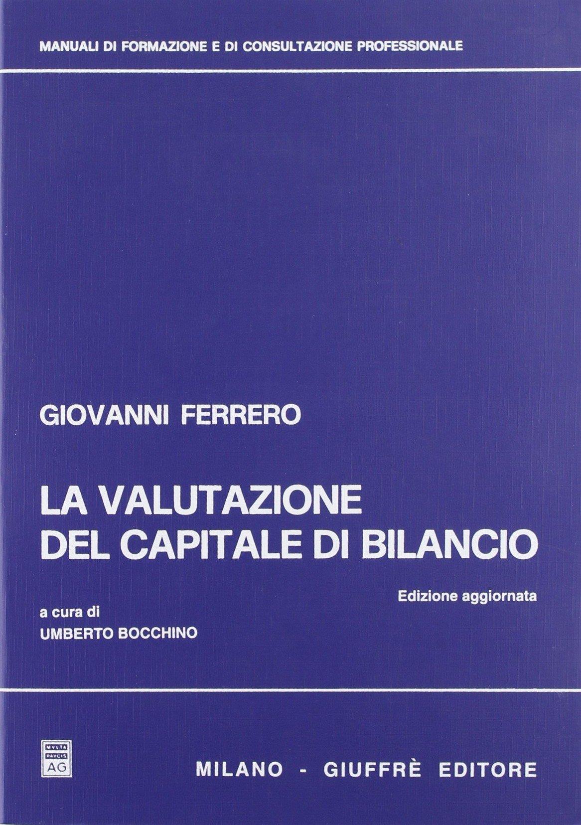 La valutazione del capitale di bilancio