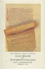 Alle origini del notariato italiano