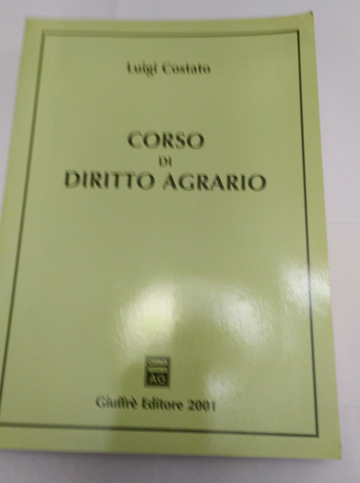 Corso di diritto agrario