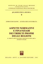 Aspetti normativi e finanziari dei tributi propri delle regioni. Il tributo speciale per il deposito in discarica di rifiuti solidi