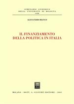 Il finanziamento della politica in Italia