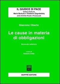 Le cause in materia di obbligazioni - Giacomo Oberto - copertina