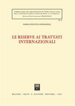 Le riserve ai trattati internazionali